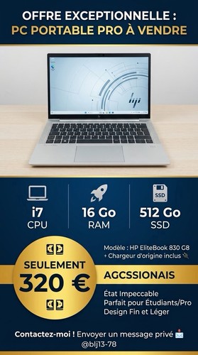 Elitebook 830 intel core - hp, g8