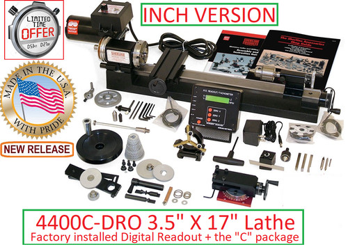 Sherline 4400c dro x 17 - x, 17"