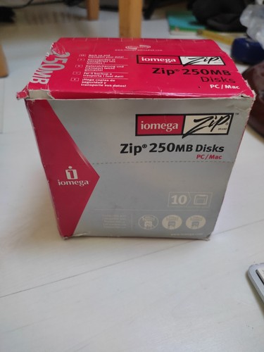 Lot disquettes zip 250mb - de,
