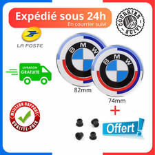 2x Emblème Logo BMW 50ème