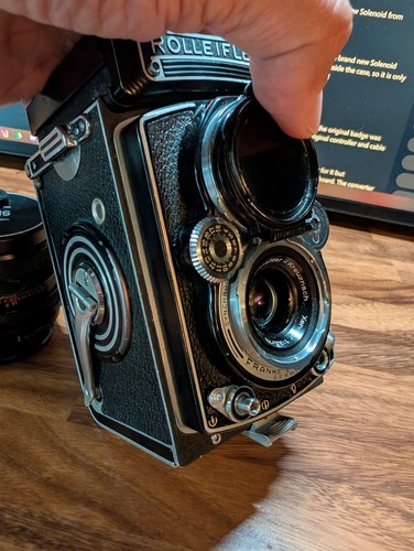 1958 rolleiflex type 2 - 1958, 3.5e