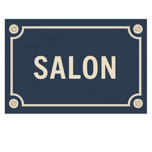 Plaque porte métal - porte, en