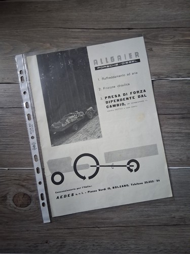 Publicité tracteur porsche - publicité,