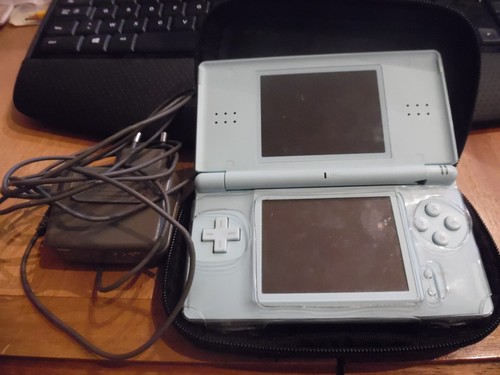 Console nintendo lite bleu - console,