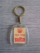 Porte-clefs publicitaire ancien " poivre-épice SULTA "
