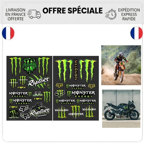 Autocollants monster energy - autocollants,