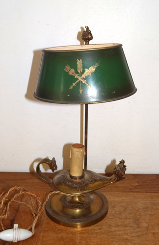 Ancienne lampe bouillote louis - ancienne,