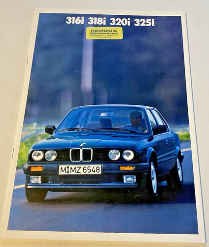 Brochure vente bmw - bmw, 316i
