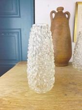 Tulipe verre moulé luminaire