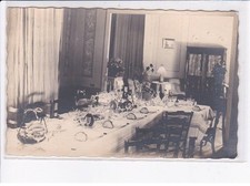 BORNEVILLE: dining room, table served - very good condition