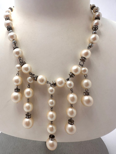 Ancien collier perles - ancien, en