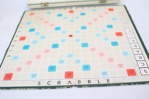 Jeu société scrabble - jeu, de