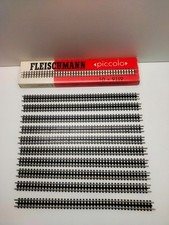 FLEISCHMANN PICCOLO 9119 rails a crémaillères flexibles  boîte de dix pièces