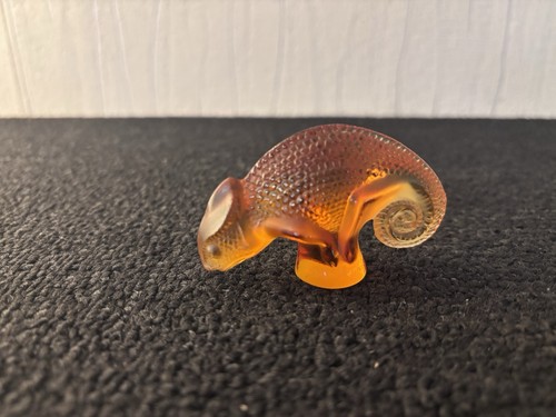 Caméléon oranger foncé - caméléon, en