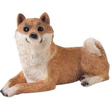 Figurine shiba inu peinte - shiba,