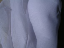 Tissu TOILE A BEURRE Blanc