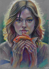 portrait belle femme au