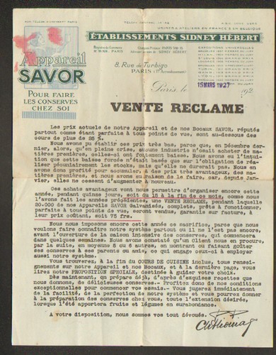 Paris fabrique - (i°),