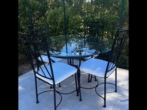 Table fer forgé - fer,