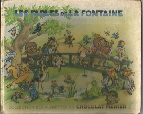 Images chocolat menier fables - ,