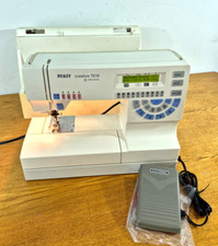 Pfaff 7510 Creative Sewing Machine w/accesories, pedal, case.  Working. Tested