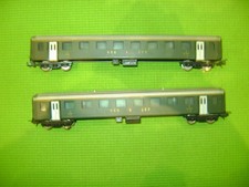 LIMA HO LOT OF 2 PASSENGER CARS SBB CFF 1ST CLASS