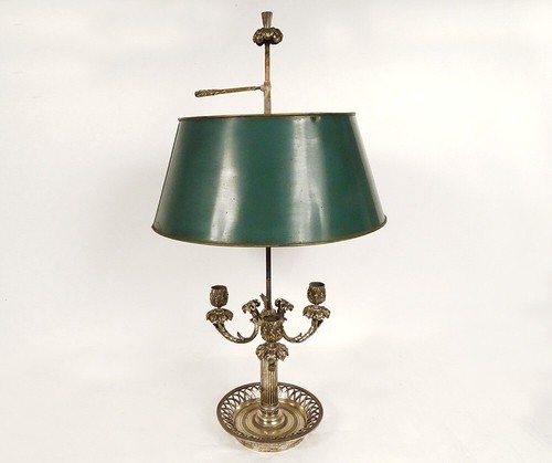 Lampe bouillotte feux bronze - 3,