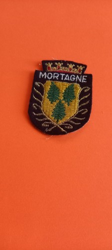 Ecusson tissu mortagne - ecusson,