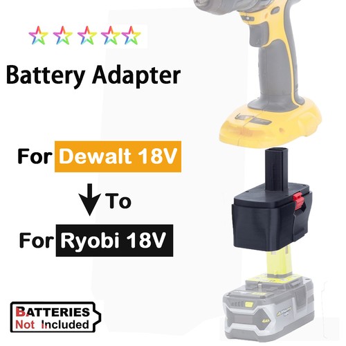 Adapter fits for ryobi - fits, 18v