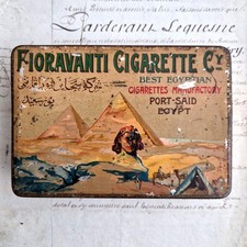 Boîte publicitaire cigarettes « Fioravanti Cigarette Co »