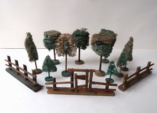 Tres Bel Ensemble Arbres et Clotures Excellent Etat Erzgebirge Germany 1900-1910