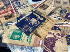 Lot de.   50  PARTITIONS