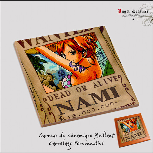 Carrelage imprimé wanted nami - wanted,