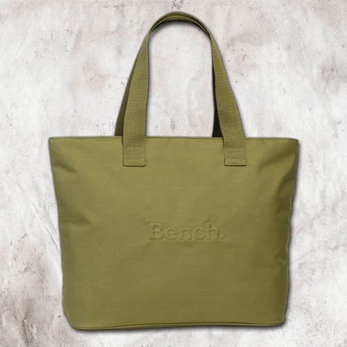 Bench shopper polyester vert - polyester,