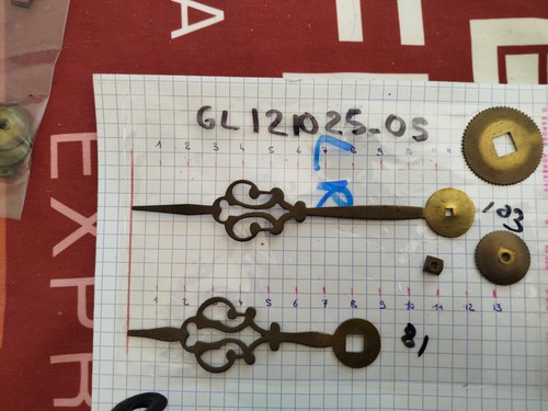 Aiguilles mouvement pendule - aiguilles,