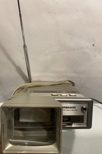 Panasonic Travelvision TR-1020P  Television &AM/FM RADIO Vintage powers Extras