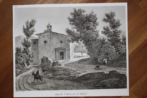 1820 belle eau forte - ✒, ca.1820
