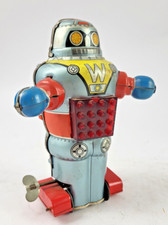 Robot Noguchi Japan Mechanical Sparking "W" H: 17 cm fonctionne. Mouvement