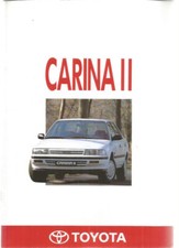 CATALOGUE TOYOTA - CARINA II
