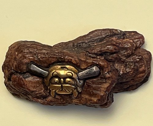 Netsuke écorce brute avec - netsuke,