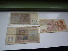 Billets de banque Belge  