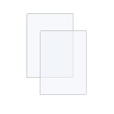 2 pièces Plaque Acrylique