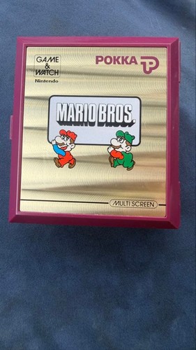 Nintendo game watch mario - nintendo,