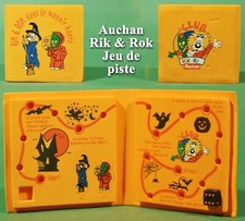 Auchan, jeu Rik & Rok le manoir hanté d’Halloween en forme de livre