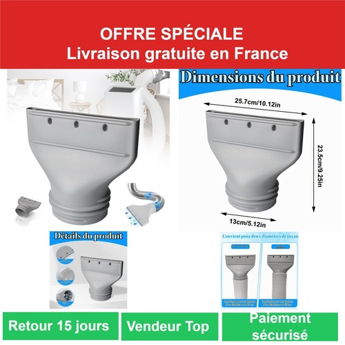 Adaptateur tuyau climatiseur - tuyau,