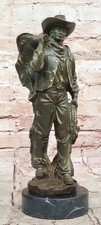 Bronze Western Rider Statue