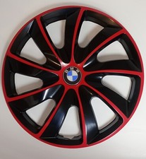 4 Enjoliveurs Roues Boulons BMW E36 E46 E90 E87 E39 E32 E38 E34 16" pouces Rouge