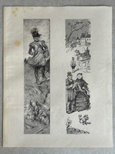 Adolphe Léon Willette Gravure