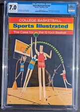 College Basketball, Sports Illustrated CGC 7.0 Newstand 12/4/1967 