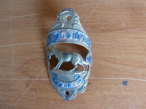 Ancien velo plaque cycles - velo,